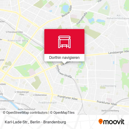 Karl-Lade-Str. Karte