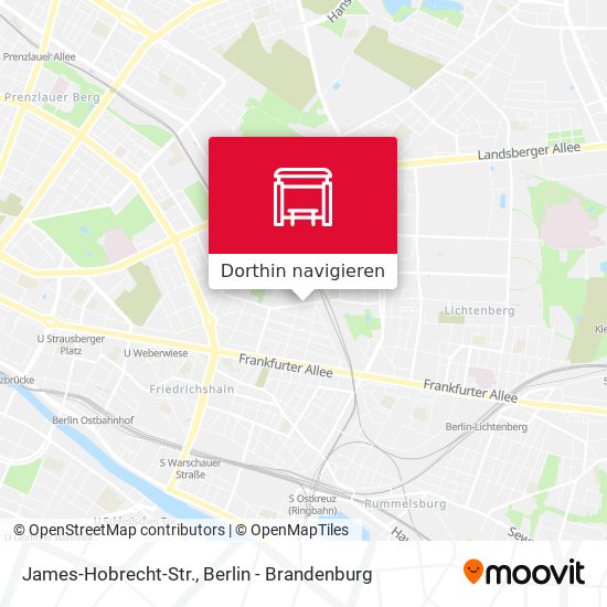 James-Hobrecht-Str. Karte