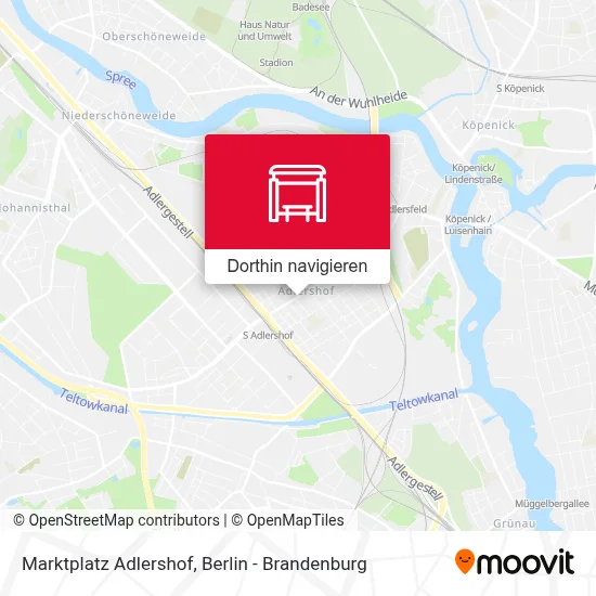 Marktplatz Adlershof Karte