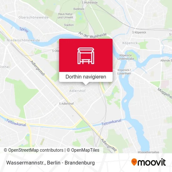 Wassermannstr. Karte