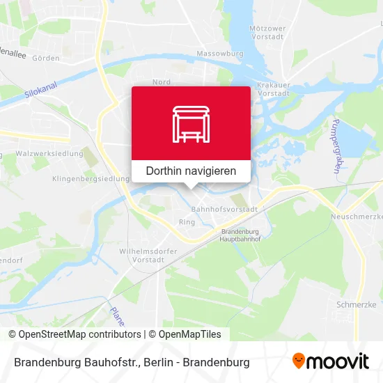 Brandenburg Bauhofstr. Karte