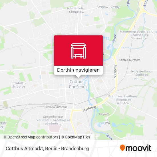 Cottbus Altmarkt Karte