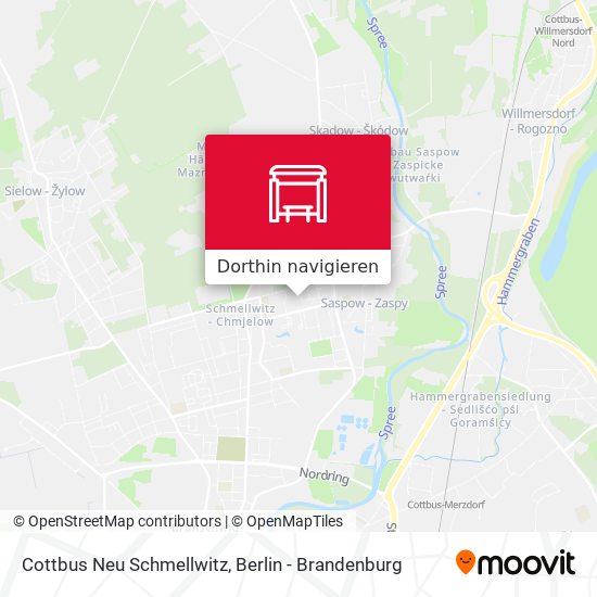 Cottbus Neu Schmellwitz Karte