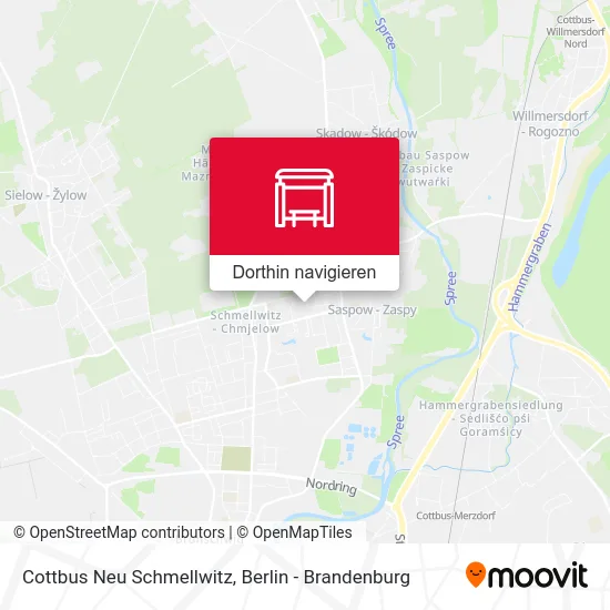 Cottbus Neu Schmellwitz Karte