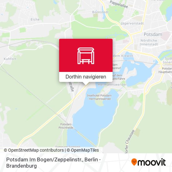 Potsdam Im Bogen/Zeppelinstr. Karte