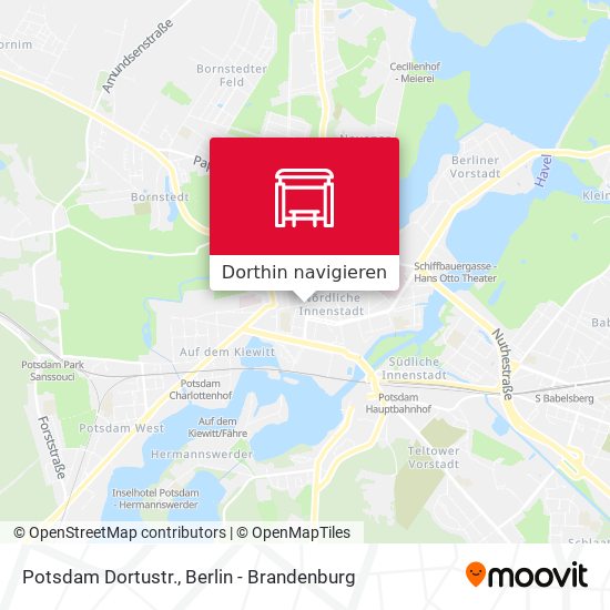 Potsdam Dortustr. Karte