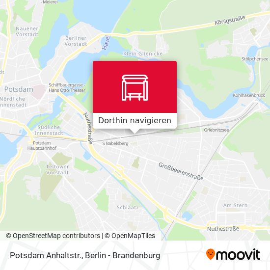 Potsdam Anhaltstr. Karte