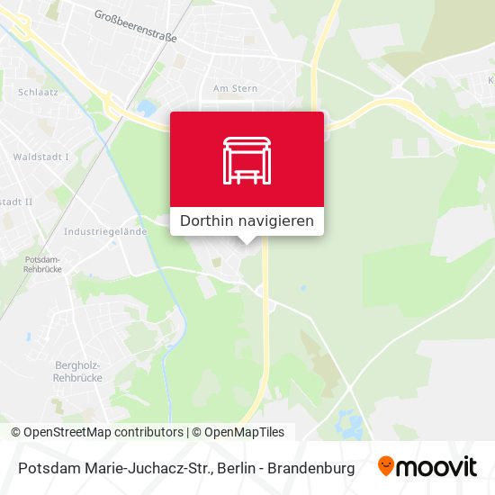 Potsdam Marie-Juchacz-Str. Karte