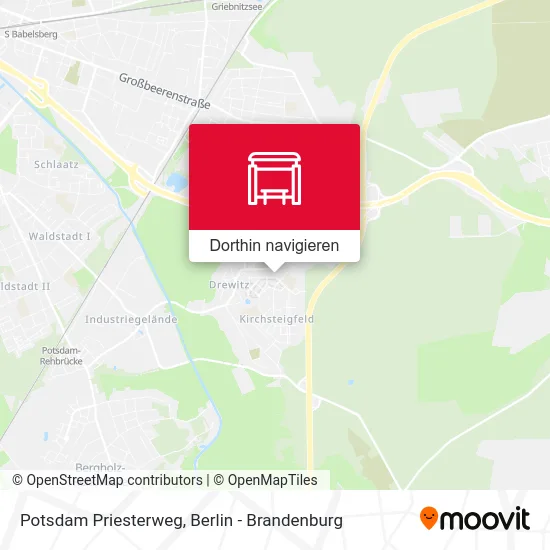 Potsdam Priesterweg Karte