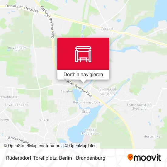 Rüdersdorf Torellplatz Karte