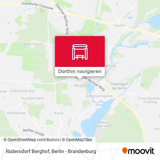 Rüdersdorf Berghof Karte