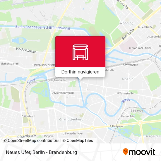 Neues Ufer Karte