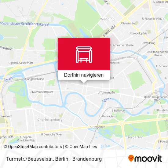 Turmstr./Beusselstr. Karte