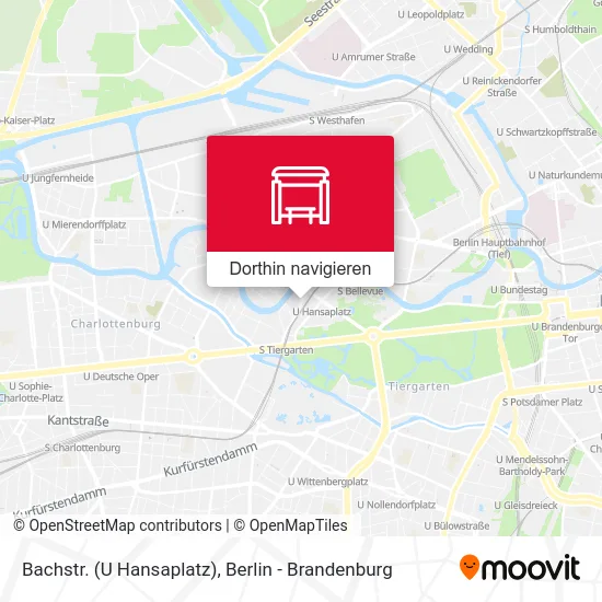 Bachstr. (U Hansaplatz) Karte