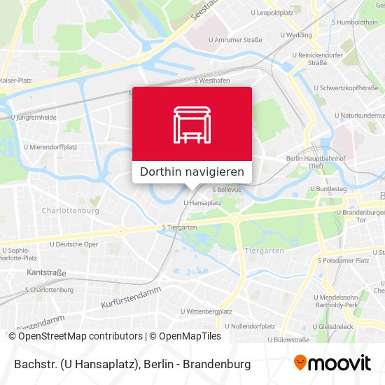 Bachstr. (U Hansaplatz) Karte