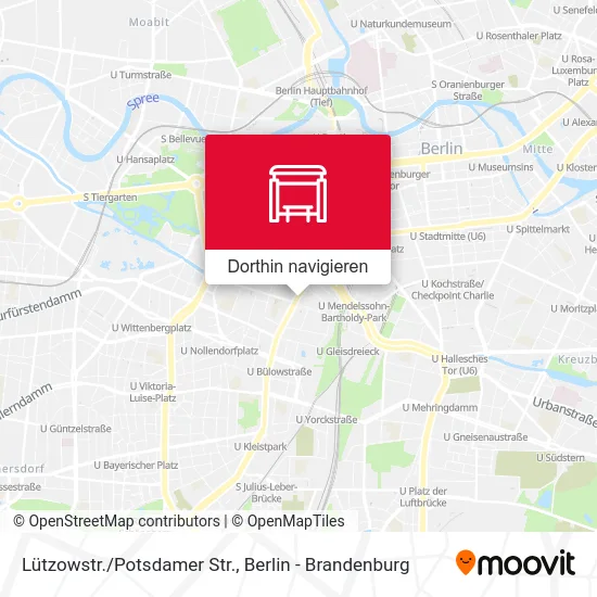 Lützowstr./Potsdamer Str. Karte
