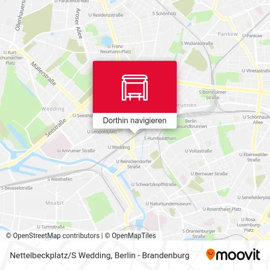 Nettelbeckplatz/S Wedding Karte