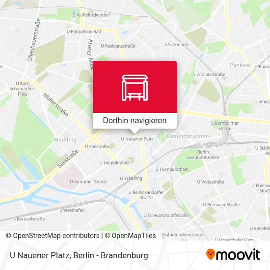 U Nauener Platz Karte