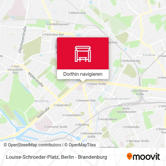 Louise-Schroeder-Platz Karte