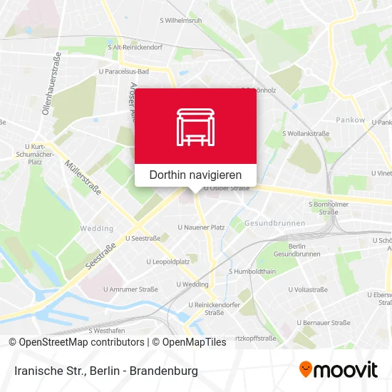 Iranische Str. Karte