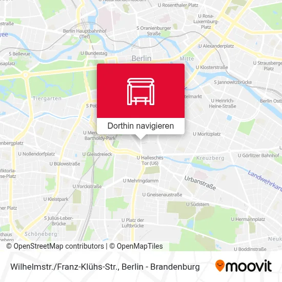 Wilhelmstr./Franz-Klühs-Str. Karte