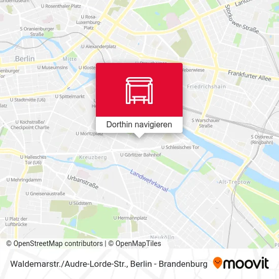 Waldemarstr./Audre-Lorde-Str. Karte