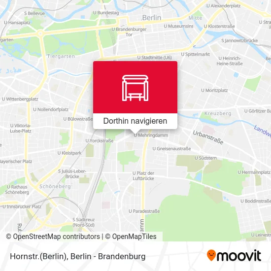 Hornstr.(Berlin) Karte