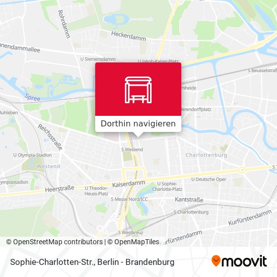 Sophie-Charlotten-Str. Karte