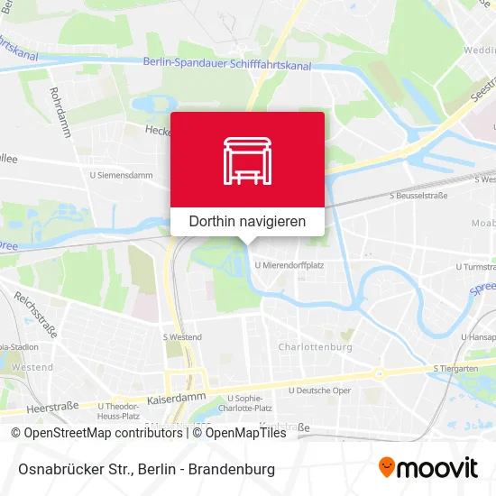 Osnabrücker Str. Karte