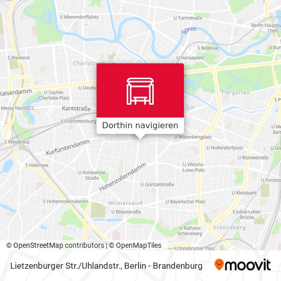 Lietzenburger Str./Uhlandstr. Karte