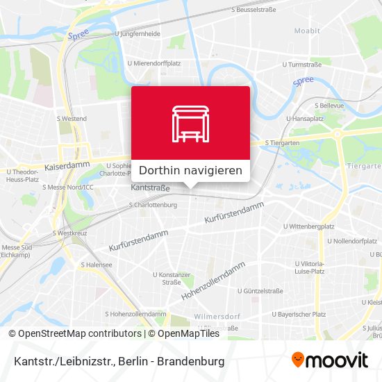 Kantstr./Leibnizstr. Karte