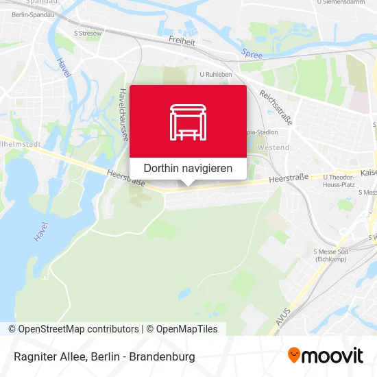 Ragniter Allee Karte