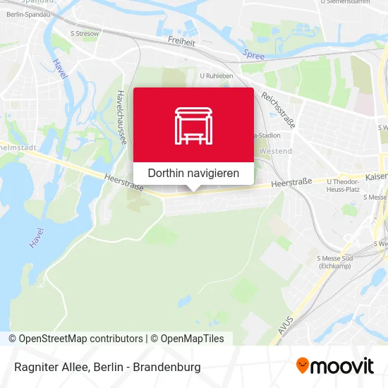 Ragniter Allee Karte