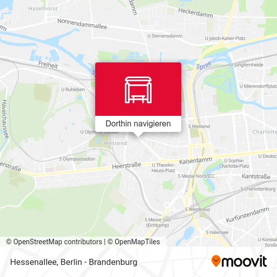 Hessenallee Karte