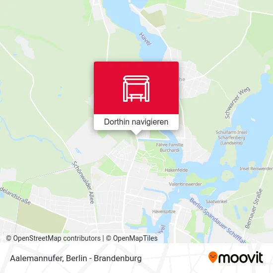 Aalemannufer Karte
