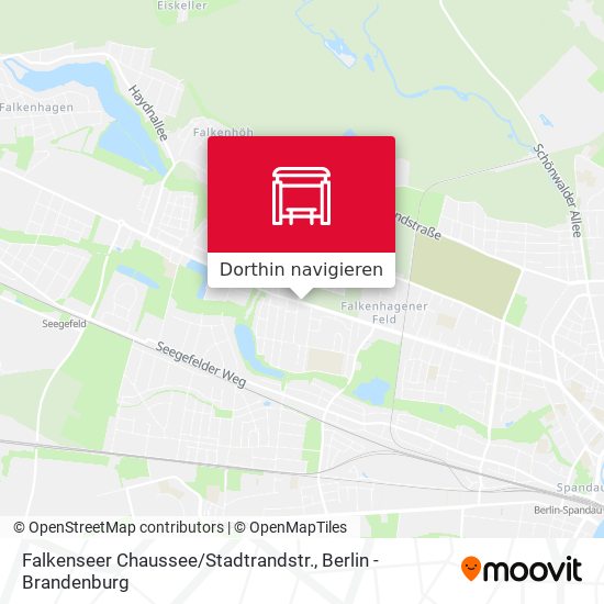 Falkenseer Chaussee / Stadtrandstr. Karte