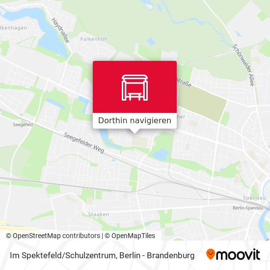Im Spektefeld/Schulzentrum Karte