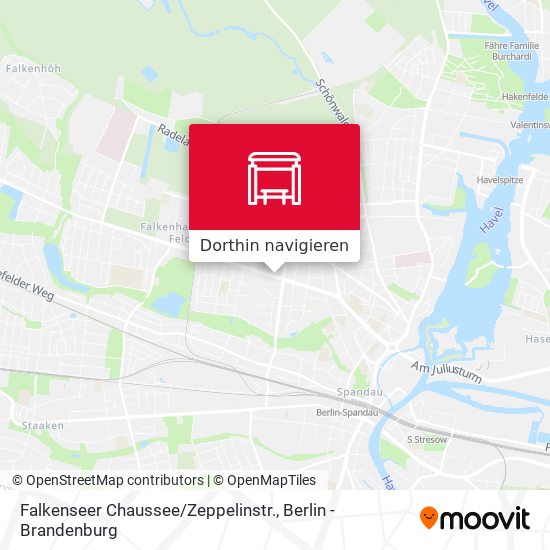 Falkenseer Chaussee / Zeppelinstr. Karte