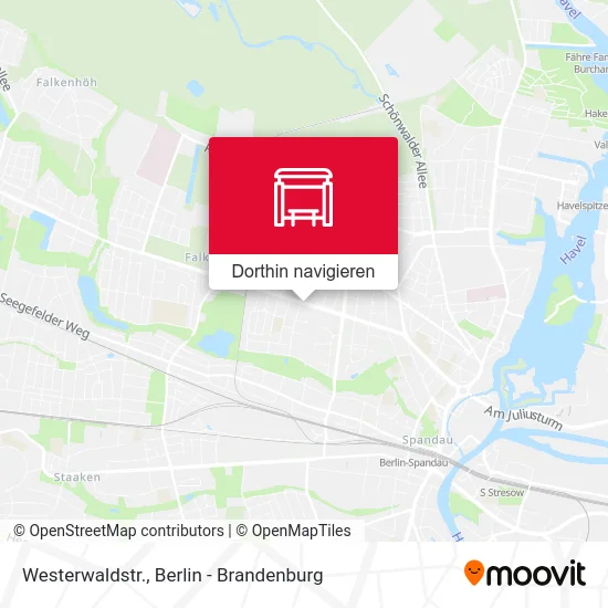 Westerwaldstr. Karte