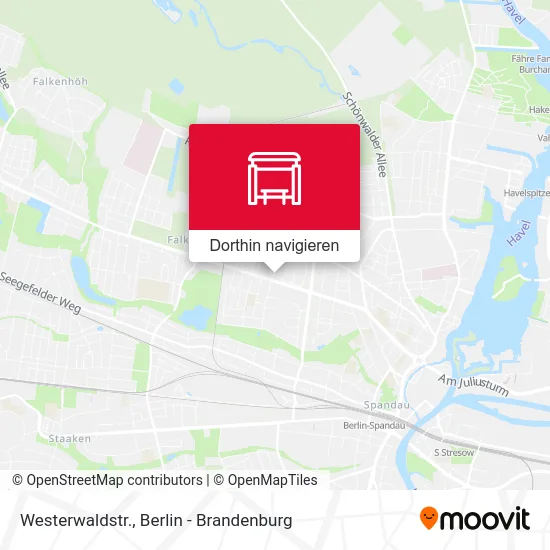 Westerwaldstr. Karte