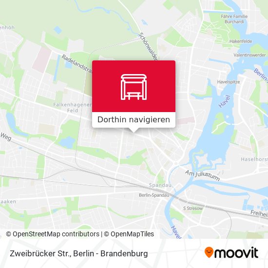 Zweibrücker Str. Karte