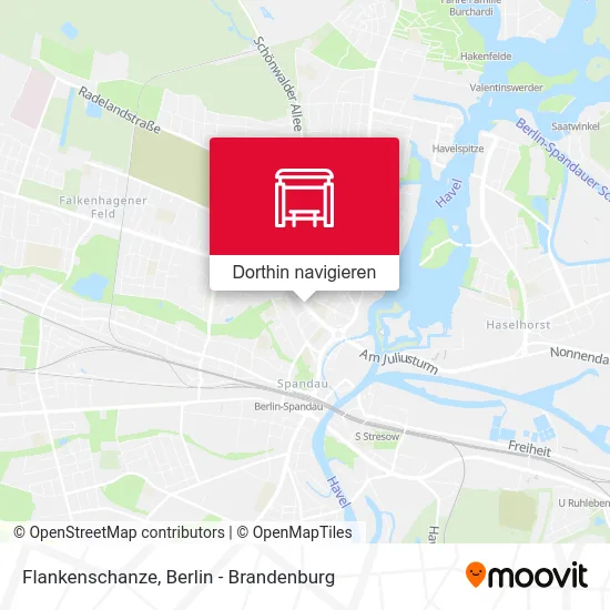 Flankenschanze Karte