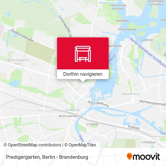 Predigergarten Karte