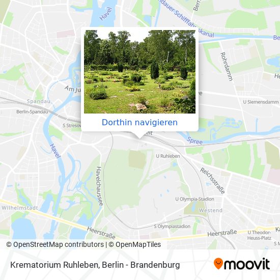 Krematorium Ruhleben Karte