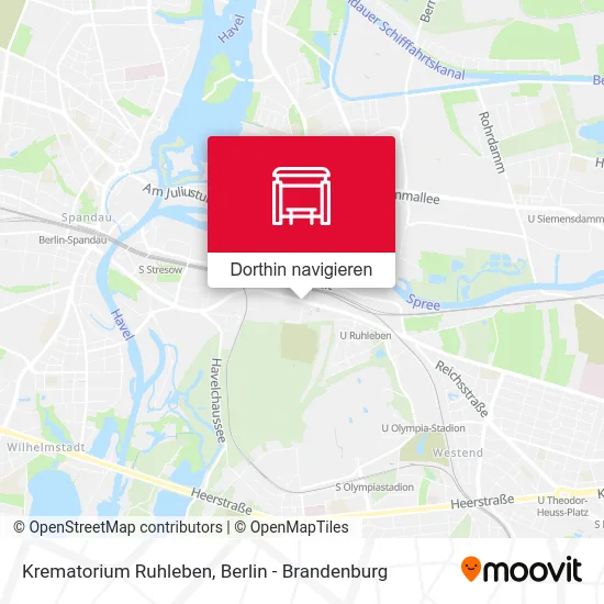 Krematorium Ruhleben Karte