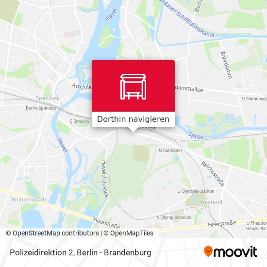 Polizeidirektion 2 Karte