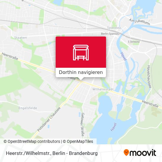 Heerstr./Wilhelmstr. Karte