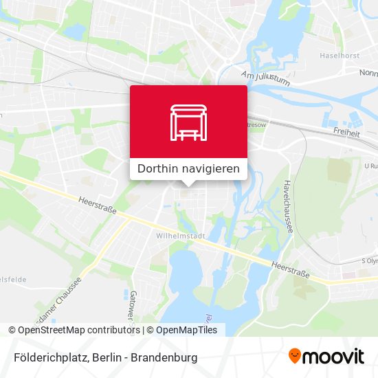 Földerichplatz Karte