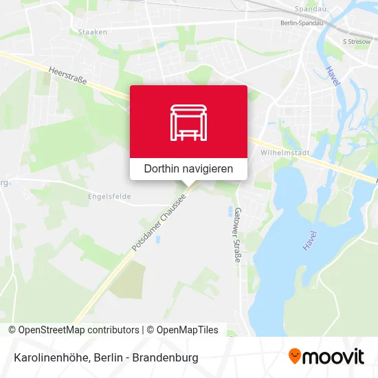 Karolinenhöhe Karte