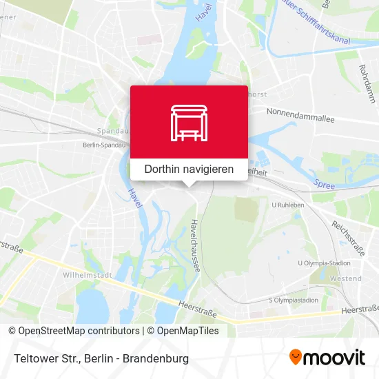 Teltower Str. Karte